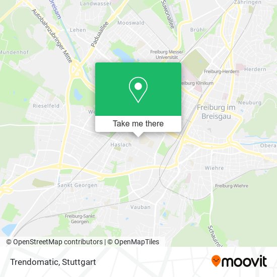 Trendomatic map