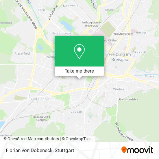 Florian von Dobeneck map