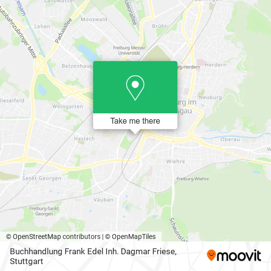 Карта Buchhandlung Frank Edel Inh. Dagmar Friese