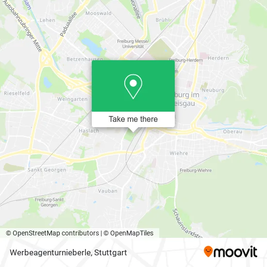Карта Werbeagenturnieberle