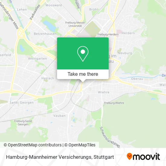 Карта Hamburg-Mannheimer Versicherungs