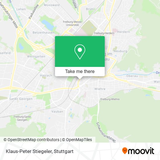 Klaus-Peter Stiegeler map
