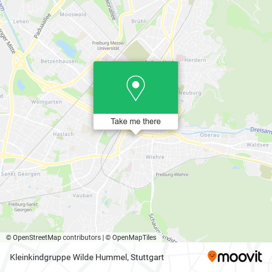 Карта Kleinkindgruppe Wilde Hummel