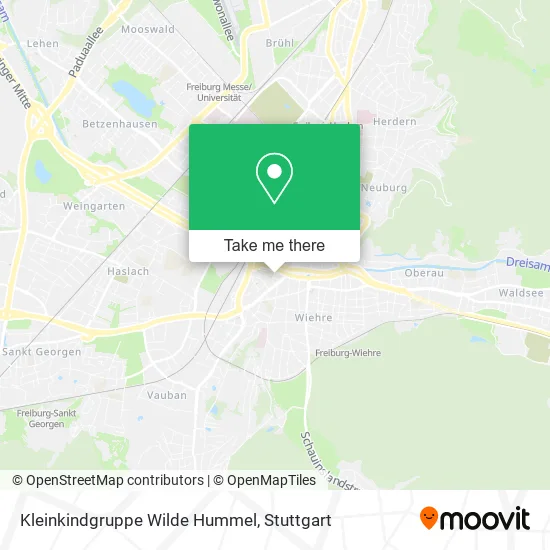 Карта Kleinkindgruppe Wilde Hummel