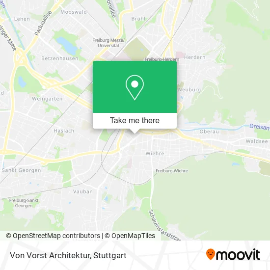 Карта Von Vorst Architektur