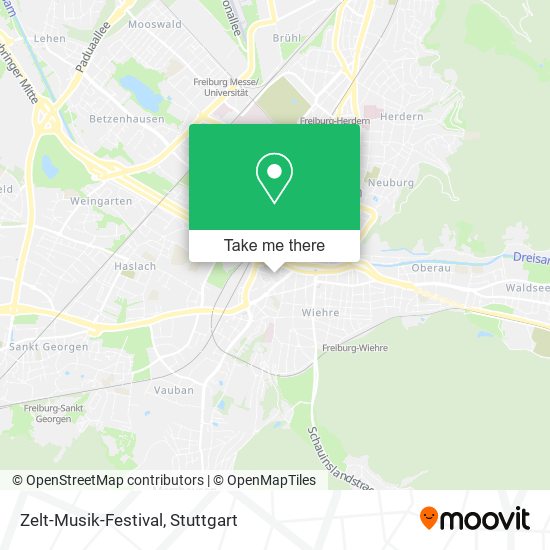 Карта Zelt-Musik-Festival