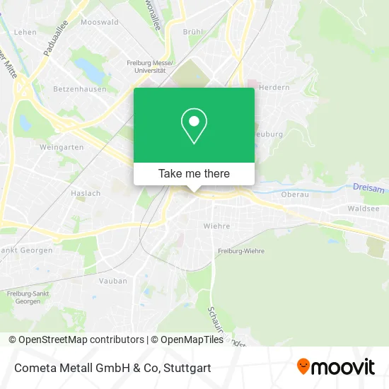 Карта Cometa Metall GmbH & Co