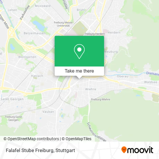 Карта Falafel Stube Freiburg