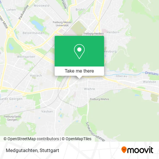 Карта Medgutachten
