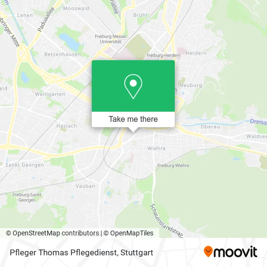 Карта Pfleger Thomas Pflegedienst