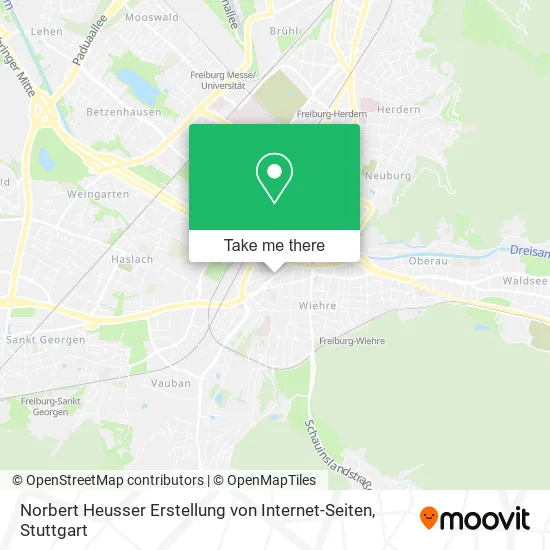 Карта Norbert Heusser Erstellung von Internet-Seiten