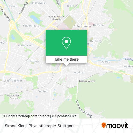 Simon Klaus Physiotherapie map