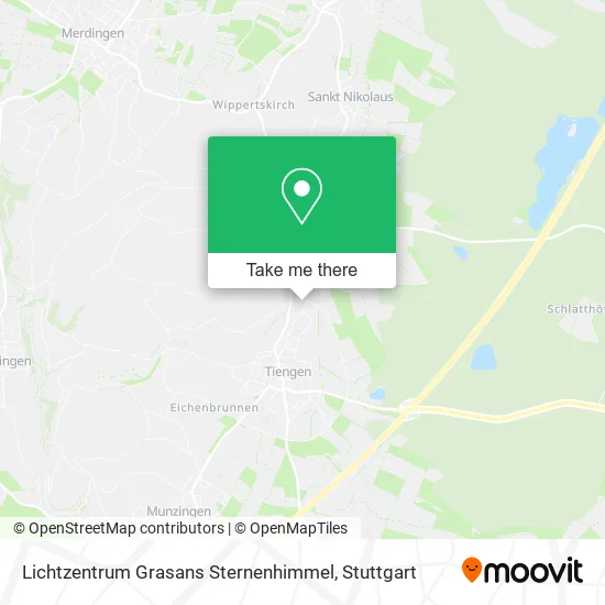 Карта Lichtzentrum Grasans Sternenhimmel