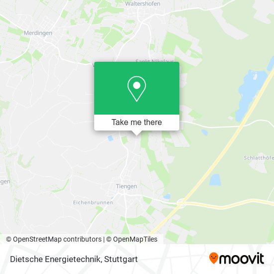 Dietsche Energietechnik map