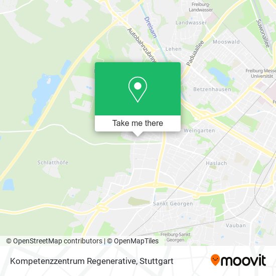 Kompetenzzentrum Regenerative map