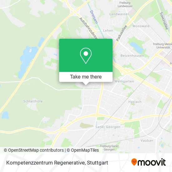 Карта Kompetenzzentrum Regenerative