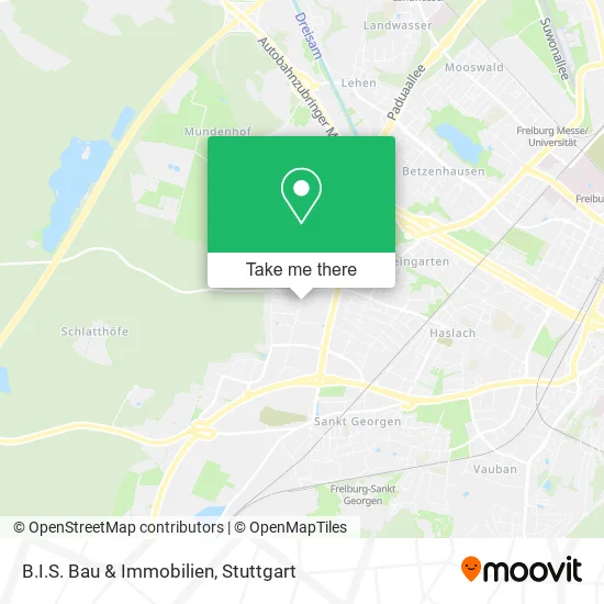 Карта B.I.S. Bau & Immobilien