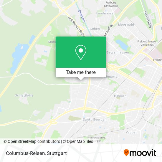 Карта Columbus-Reisen