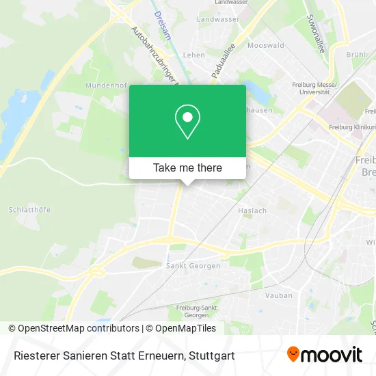 Карта Riesterer Sanieren Statt Erneuern