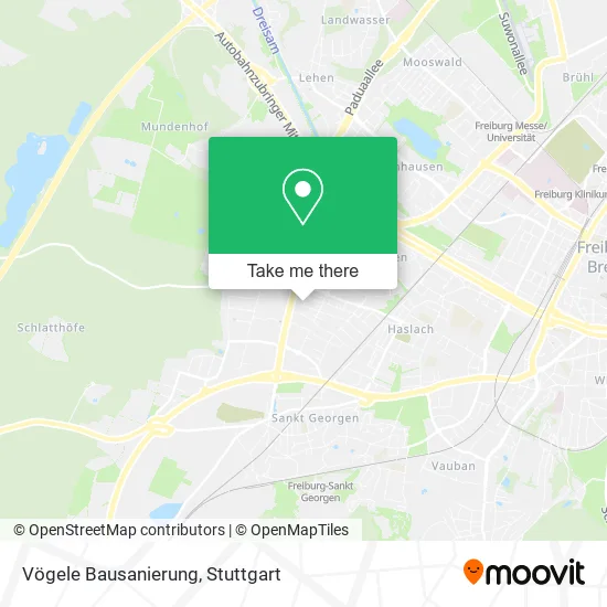 Карта Vögele Bausanierung