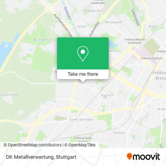 Карта DK Metallverwertung