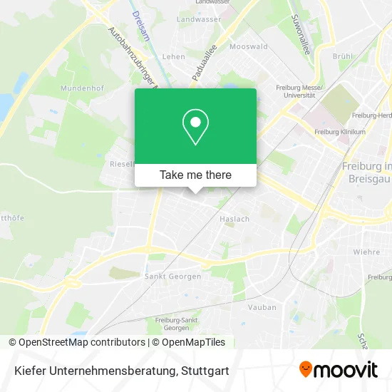 Карта Kiefer Unternehmensberatung