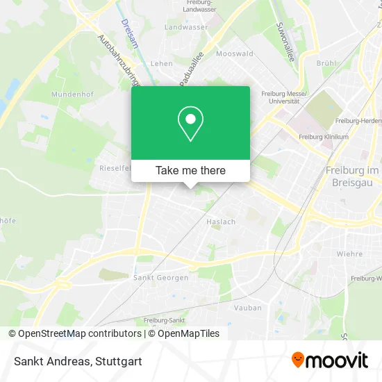 Карта Sankt Andreas