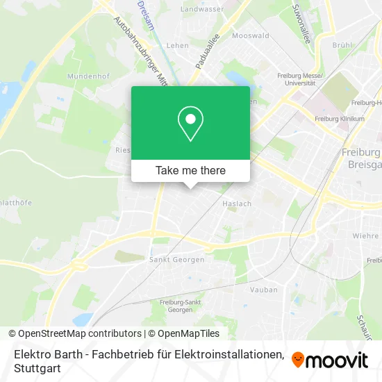 Карта Elektro Barth - Fachbetrieb für Elektroinstallationen