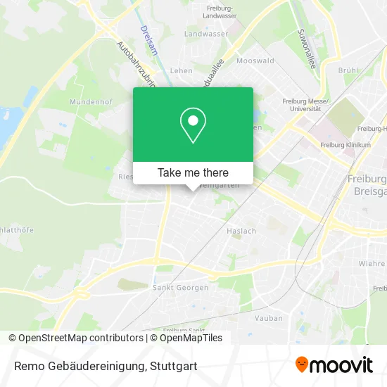Карта Remo Gebäudereinigung