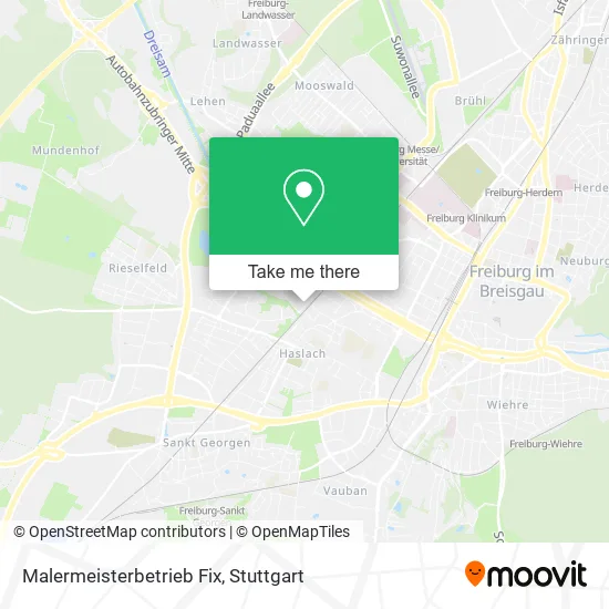 Карта Malermeisterbetrieb Fix