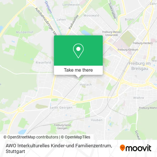 Карта AWO Interkulturelles Kinder-und Familienzentrum