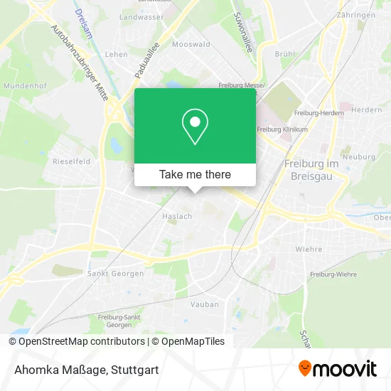 Карта Ahomka Maßage