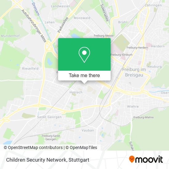 Карта Children Security Network