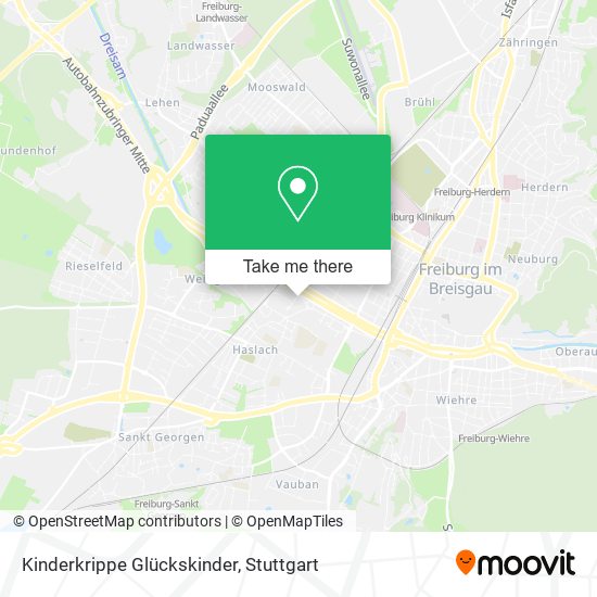 Kinderkrippe Glückskinder map