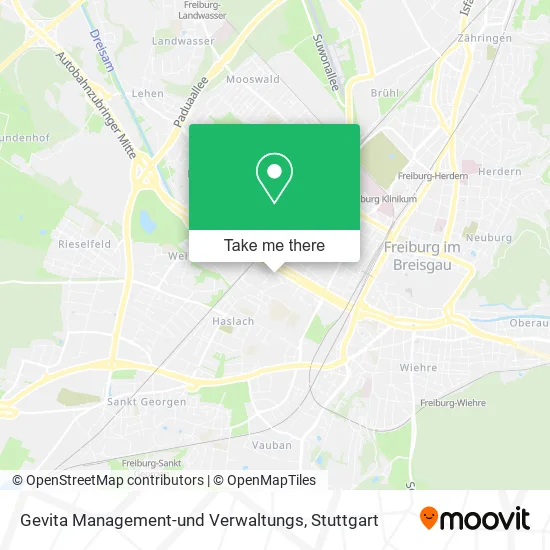 Карта Gevita Management-und Verwaltungs
