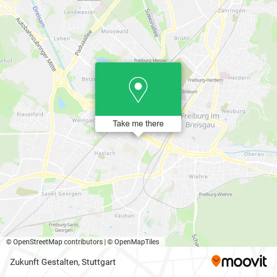 Карта Zukunft Gestalten