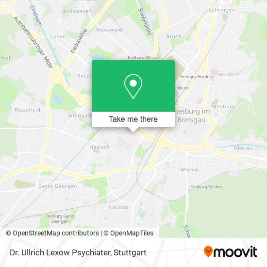 Dr. Ullrich Lexow Psychiater map