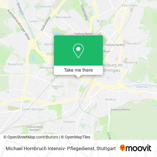 Карта Michael Hornbruch Intensiv- Pflegedienst