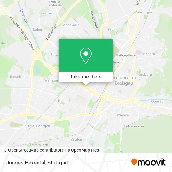 Карта Junges Hexental