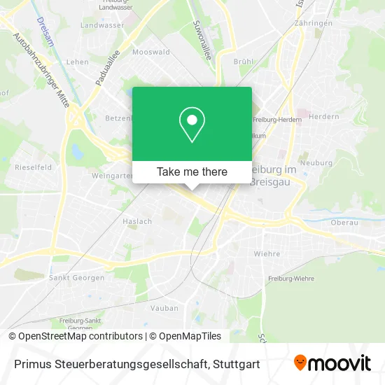 Карта Primus Steuerberatungsgesellschaft