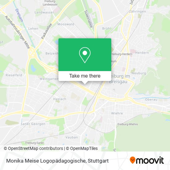 Карта Monika Meise Logopädagogische