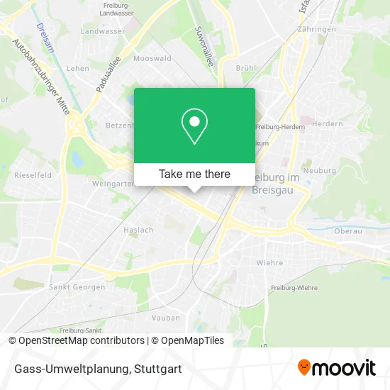 Карта Gass-Umweltplanung