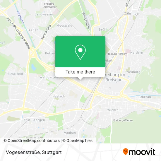 Карта Vogesenstraße