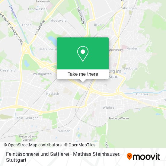 Feintäschnerei und Sattlerei - Mathias Steinhauser map