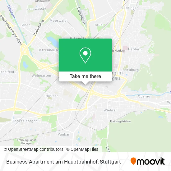 Карта Business Apartment am Hauptbahnhof
