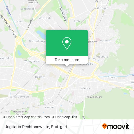 Jugitatio Rechtsanwälte map