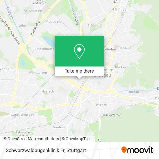 Карта Schwarzwaldaugenklinik Fr