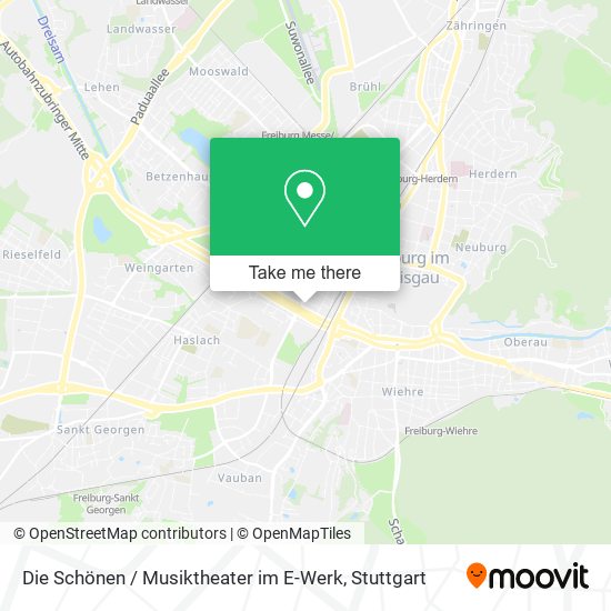 Die Schönen / Musiktheater im E-Werk map