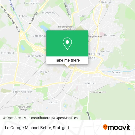 Карта Le Garage Michael Behre