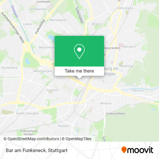 Карта Bar am Funkeneck